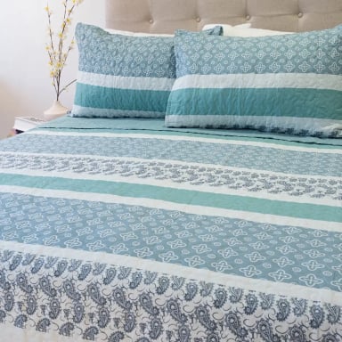 QUILT DORAL STITCHY ESTAMPADO 2 PLAZAS D7 - 2