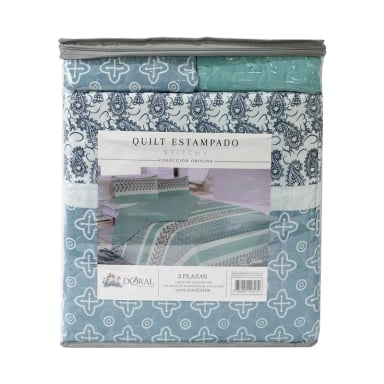 QUILT DORAL STITCHY ESTAMPADO 2 PLAZAS D7 - 4