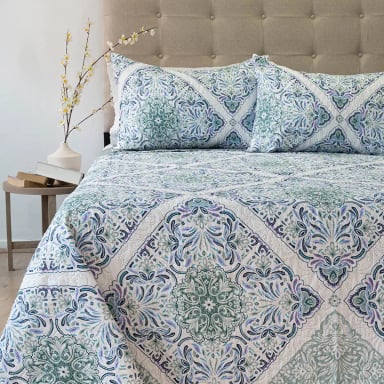 QUILT DORAL HOTPRESS ESTAMPADO ORIGINS KING D15 - 1