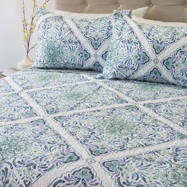 QUILT DORAL HOTPRESS ESTAMPADO ORIGINS KING D15 - 2