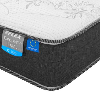 COLCHÓN FLEX EUROPEDIC DUAL 1.5 PLAZAS - 4