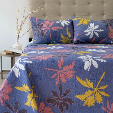 QUILT DORAL HOTPRESS ESTAMPADO ORIGINS 2 PLAZAS D10 - 1