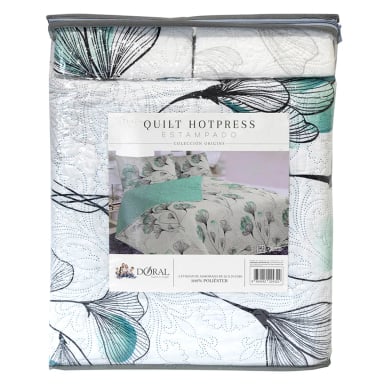 QUILT DORAL HOTPRESS ESTAMPADO ORIGINS KING D11 - 4