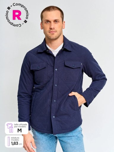 CHAQUETA HOMBRE PEPE JEANS ALGODÓN QUILTED - 1