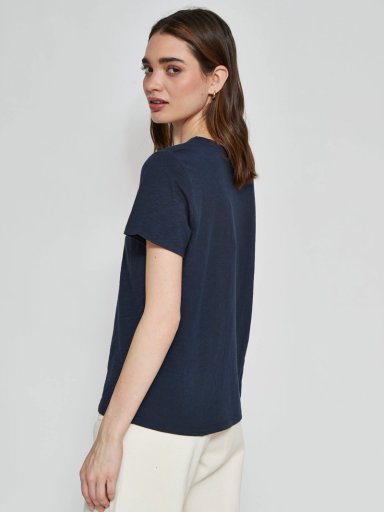 POLERA MUJER PEPE JEANS ALGODÓN LENTEJUELAS - 2