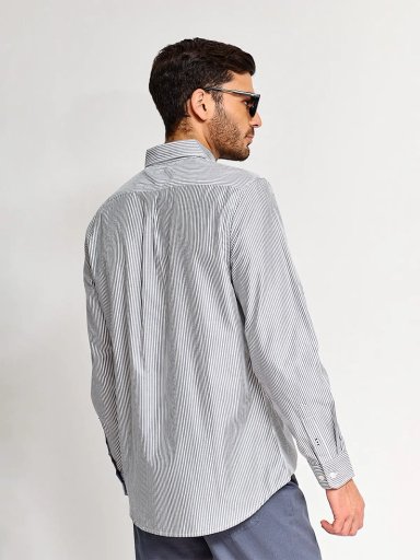 CAMISA HOMBRE KENNETH STEVENS ALGODÓN MANGA LARGA BÁSICA - 2