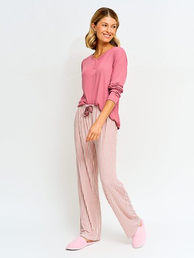 TOP PIJAMA MUJER MARQUIS MANGA LARGA - 4
