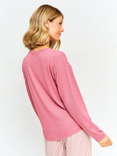 TOP PIJAMA MUJER MARQUIS MANGA LARGA - 2