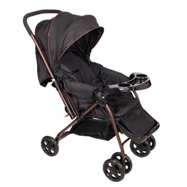 COCHE PASEO REVERSE BLACK-BROZE - 1