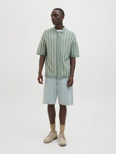 CAMISA HOMBRE JACK & JONES ALGODÓN MANGA CORTA - 4
