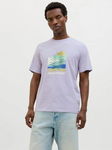 POLERA HOMBRE JACK & JONES ALGODÓN MANGA CORTA - 1