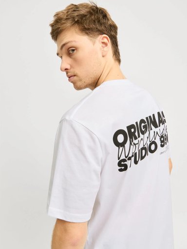 POLERA HOMBRE JACK & JONES ALGODÓN MANGA CORTA - 4