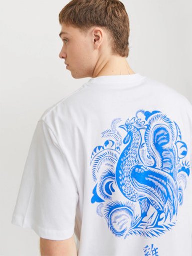 POLERA HOMBRE JACK & JONES ALGODÓN MANGA CORTA - 4