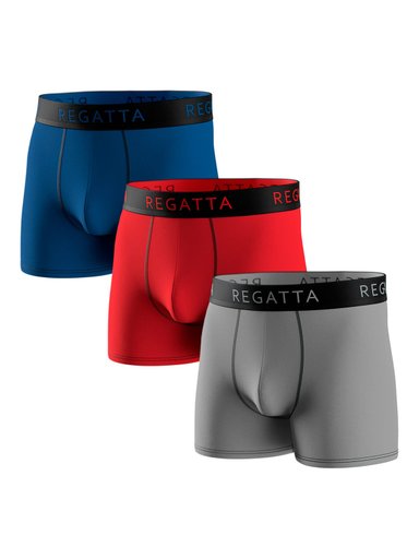 PACK X3 BÓXER HOMBRE REGATTA ALGODÓN  - 1