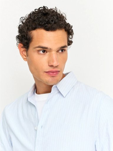 CAMISA HOMBRE PEPE JEANS ALGODÓN MANGA LARGA LÍNEAS - 3