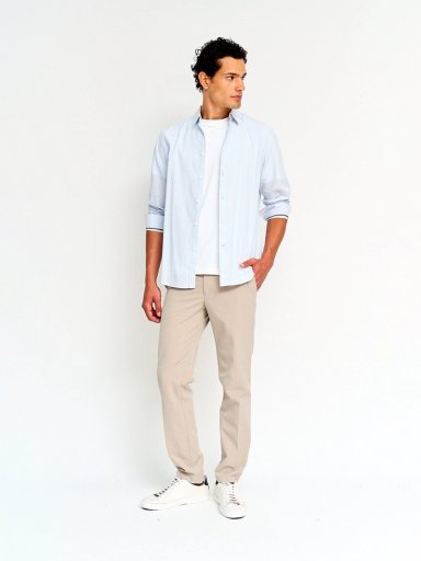 CAMISA HOMBRE PEPE JEANS ALGODÓN MANGA LARGA LÍNEAS - 4