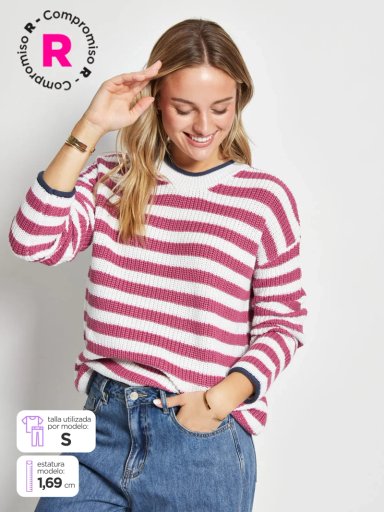 SWEATER MUJER AEROPOSTALE CALADO - 1