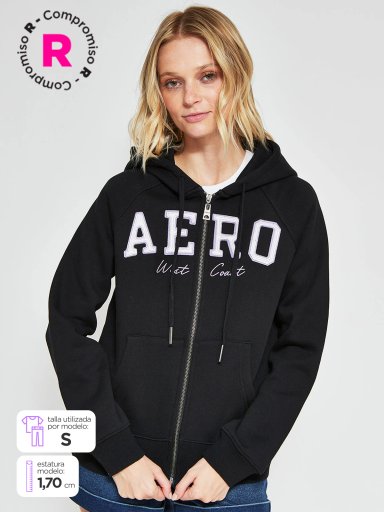 POLERÓN MUJER AEROPOSTALE ALGODÓN  - 1