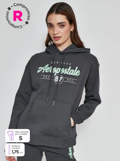 POLERÓN MUJER AEROPOSTALE ALGODÓN  - 1
