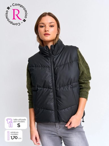PARKA MUJER AEROPOSTALE SIN MANGAS - 1