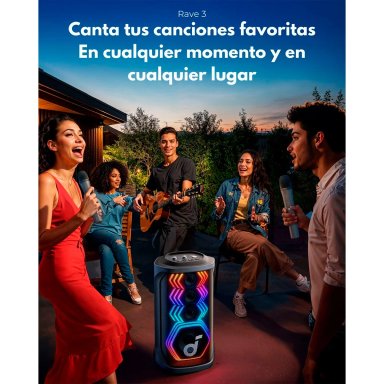 PARLANTE BLUETOOTH SOUNDCORE RAVE 3 - 8