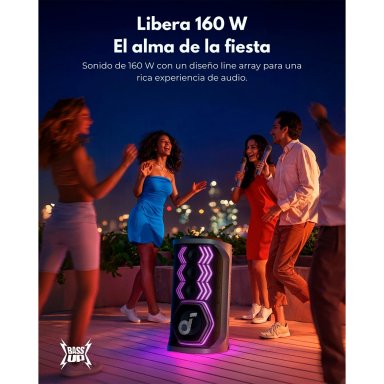 PARLANTE BLUETOOTH SOUNDCORE RAVE 3 - 10