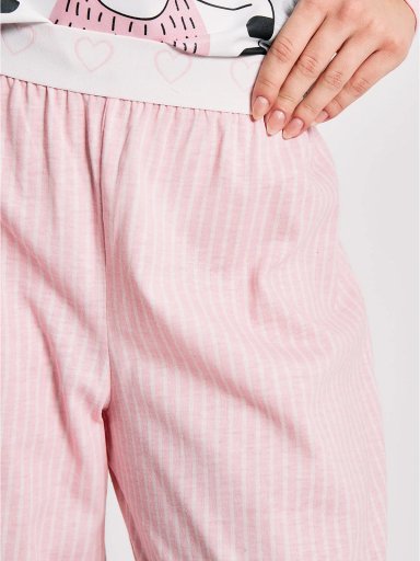 PIJAMA PANTALÓN MUJER INDEX RECTO ARMA TU PIJAMA - 4