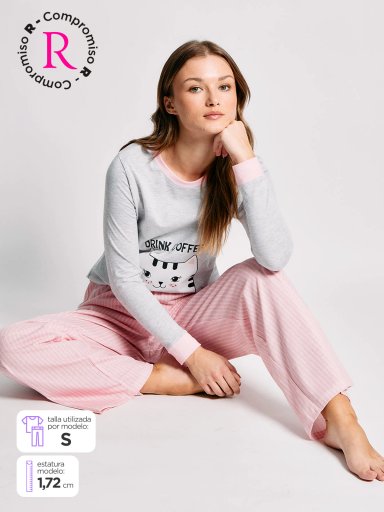 PIJAMA PANTALÓN MUJER INDEX RECTO ARMA TU PIJAMA - 1