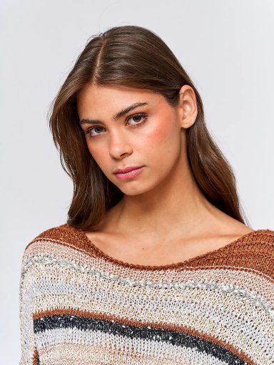 SWEATER MUJER TATIENNE ALGODÓN BRILLOS - 3