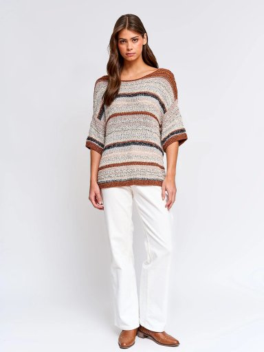 SWEATER MUJER TATIENNE ALGODÓN BRILLOS - 4