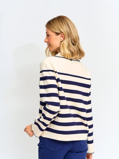 CARDIGAN MUJER REGATTA RAYAS - 2