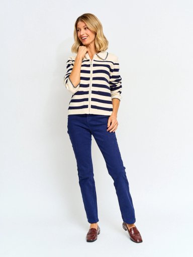 CARDIGAN MUJER REGATTA RAYAS - 4