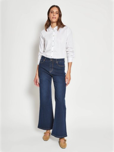 BLUSA MUJER REGATTA ALGODÓN MANGA LARGA CAMISERA - 4