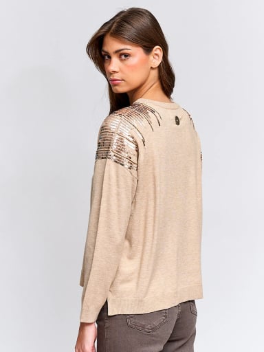 SWEATER MUJER TATIENNE LENTEJUELAS - 2