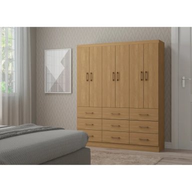 CLOSET EXIT DAKAR 6P 9C ROBLE - 4