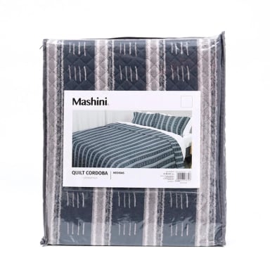 QUILT MASHINI CORDOBA ESTAMPADO 2 PLAZAS ELENA - 5