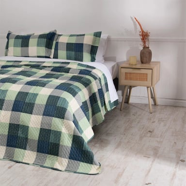 QUILT MASHINI CORDOBA ESTAMPADO KING ROMANA - 3