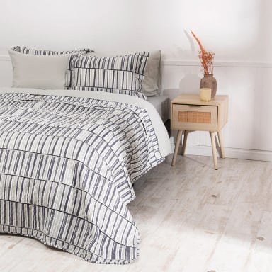 SET QUILT EST + SÁBANA LISA MASHINI 2 PLAZAS PIANO - 2