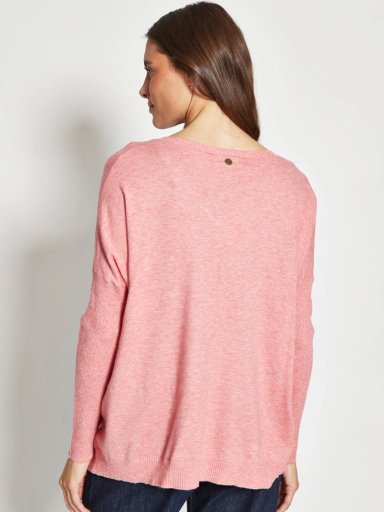SWEATER MUJER REGATTA CUELLO EN V MANGA LARGA BOTONES - 2