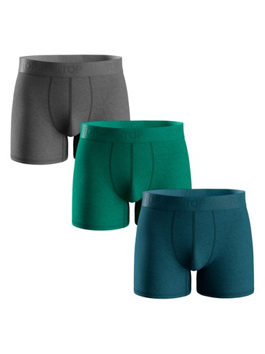 PACK X3 BÓXER HOMBRE TOP ALGODÓN  - 1