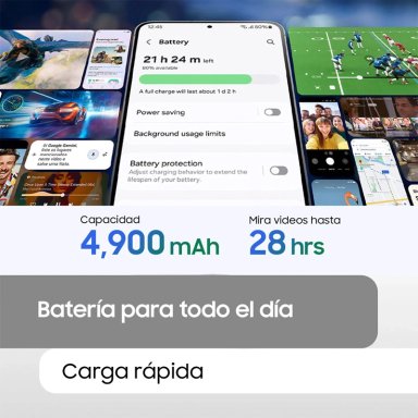 SMARTPHONE SAMSUNG GALAXY S25 FE 128GB 8GB RAM 50MP 6.7” - 9