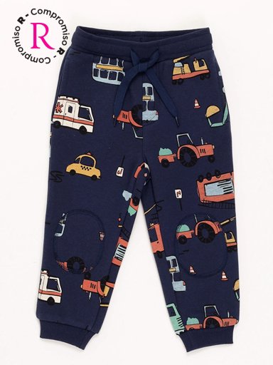 PANTALÓN DE BUZO NIÑO BABY HARVEST - 1