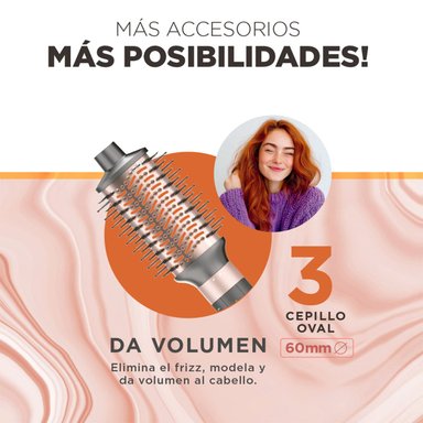 SECADOR DE PELO GAMA MULTISTYLER VIBRANCE UNIQ 8 EN 1 1500W - 5