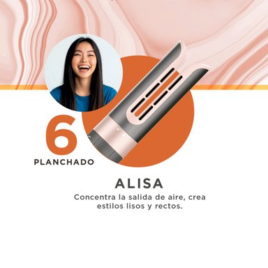 SECADOR DE PELO GAMA MULTISTYLER VIBRANCE UNIQ 8 EN 1 1500W - 8