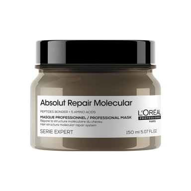 MINI MÁSCARA LOREAL PROFESSIONNEL REPARACIÓN MOLECULAR ABSOLUT REPAIR 150 ML - 1