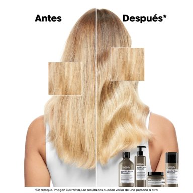 MINI MÁSCARA LOREAL PROFESSIONNEL REPARACIÓN MOLECULAR ABSOLUT REPAIR 150 ML - 3