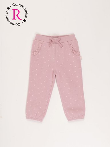 PANTALÓN BUZO NIÑA BABY HARVEST LARGO - 1