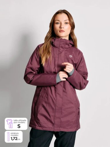 CHAQUETA MUJER DOITE IMPERMEABLE APEX - 1