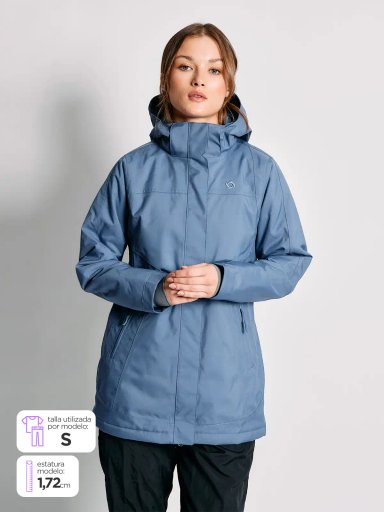 CHAQUETA MUJER DOITE IMPERMEABLE APEX - 1