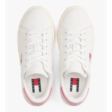 ZAPATILLAS MUJER TOMMY HILFIGER CASUALES BLANCO EN0EN027030LA  - 4